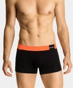 Boxer shorts Atlantic MH-1188/23 S-2XL black-orange 022