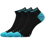 3PACK VoXX bamboo black socks