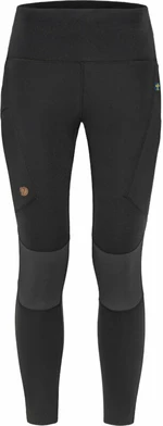 Fjällräven Abisko Trekking Tights Pro W Black/Iron Grey L Outdoorové kalhoty