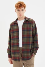 Camicia da uomo Trendyol Plaid