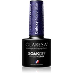 Claresa SoakOff UV/LED Color Galaxy gelový lak na nehty odstín Navy Blue 5 g