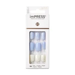 KISS Samolepící nehty imPRESS Nails Lavender Whisper 30 ks