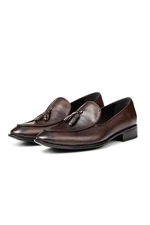 Ducavelli Smug Genuine Leather Men's Classic Loafers Loafers