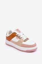 Women's Trainers Big Star Sneakers Brown & Pink