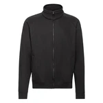 Black Men's Sweat Jacket Fruit of the Loom