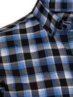 Men's Black Plaid Dstreet Shirt