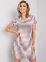 Dresses with red and white stripes