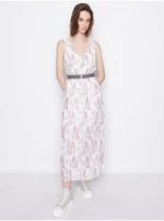 White Women's Patterned Maxi Dress Armani Exchange