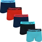 5PACK dětské boxerky Gianvaglia vícebarevné