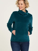 Kerosene Velvet Sweatshirt with Tranquillo Collar - Women