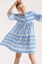 Bigdart 1975 Ethnic Pattern Dress