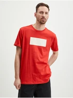 Red Men's T-Shirt Guess Est.1981 - Mens