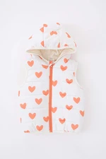 DEFACTO Baby Girls Water Repellent Hooded Inflatable Vest