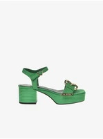 Green Women's Sandals Love Moschino - Women