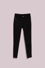 WOMEN'S JEANS L-JE-4018 BLACK