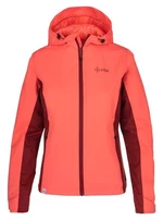 Women's outdoor jacket KILPI ORLETI-W coral