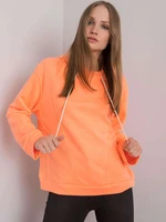 Fluo orange hoodie from Ema