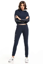 Tessita Woman's Pants T330 4 Navy Blue