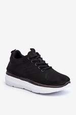 Ladies lace-up sports shoes Black Lavarone