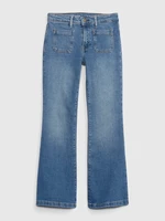 GAP Otroške Jeans flare high rise - Girls