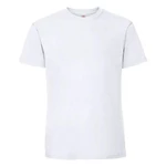 White Men's T-shirt Iconic 195 Ringspun Premium Fruit of the Loom