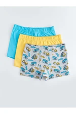 LC Waikiki Printed Cotton Boys' Boxer 3-Pack