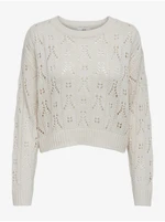 Cream Women's Patterned Sweater JDY Judith - Women