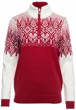 Dale of Norway Winterland Womens Merino Wool Sweater Raspberry/Off White/Red Rose S Sweter