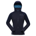 Women's softshell jacket with membrane ALPINE PRO LANCA mood indigo