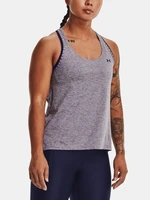 Under Armour Tank Top UA Knockout Mesh Back Tank-PPL - Women