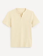 Celio T-shirt with buttons Dehenffle - Men