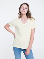 Big Star Woman's Shortsleeve V-neck T-shirt 158869 -200