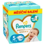 Pampers Premium Care vel. 5 11–16 kg dětské pleny 148 ks