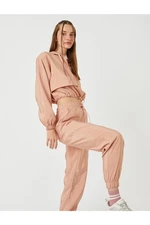 Koton Jogger Pants with Lace-Up Waist