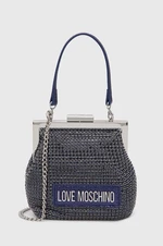 Kabelka Love Moschino tmavomodrá farba, JC4043PP1LLP100A