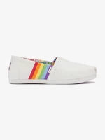 TOMS Slip On Bílá