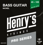 Henry's PRO Nickel 45-105 Corzi pentru chitare bas