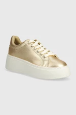 Sneakers boty Answear Lab zlatá barva