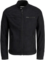 Jack&Jones Pánska bunda JJEROCKY 12147218 Jet Black S