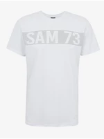 SAM73 White Men's T-Shirt SAM 73 Barry - Men