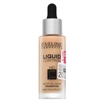 Eveline Liquid Control HD Mattifying Drops Foundation podkład o przedłużonej trwałości z formułą matującą 015 Light Vanilla 32 ml