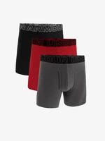 Set of three Under Armour M UA Perf Cotton 6in boxer shorts