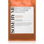 Some By Mi Galactomyces Glutathione Glow Serum Mask rozjasňujúca plátienková maska pre citlivú a suchú pleť 22 g