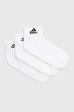 Ponožky adidas Performance 3-pack bílá barva, HT3468