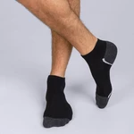 Sada tří pánských sportovních ponožek v černé barvě Dim SPORT IN-SHOE 3x