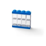 Niebieski pojemnik kolekcjonerski na 8 mini figurek LEGO®