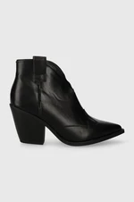 Westernové boty Answear Lab dámské, černá barva, na podpatku