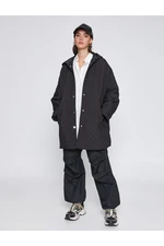 Koton Hooded, Quilted Anorak with Pocket