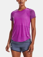 Under Armour T-Shirt UA Streaker SnowCloud SS-PPL - Women