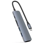 USB Hub HyperDrive BAR 6 v 1 USB-C Hub pro iPad Pro, MacBook Pro/Air (HY-HD22E-GRAY) sivý USB hub • 6 v 1 • pripojenie cez USB-C port • kompaktný diza